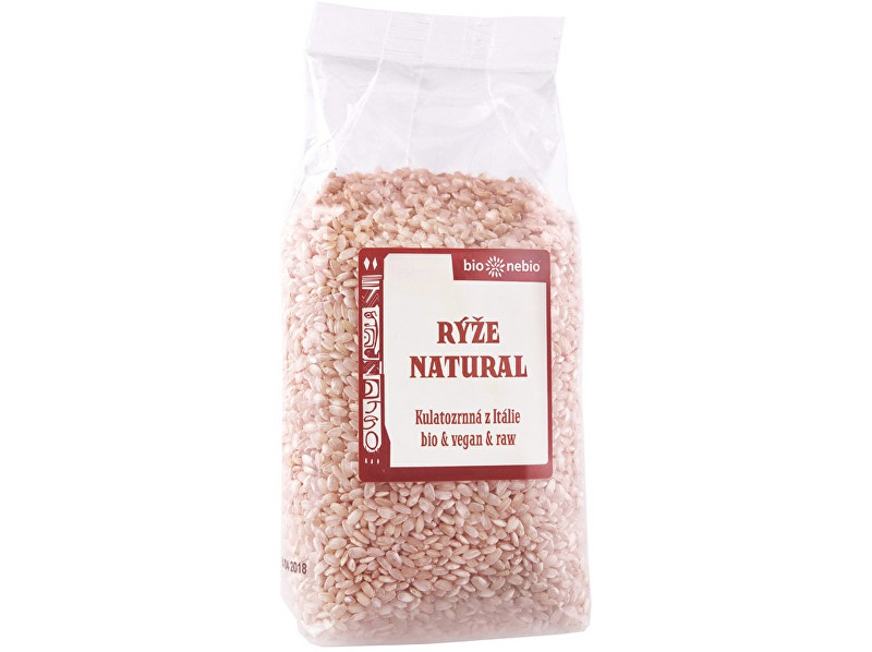 Zobrazit detail výrobku Bio nebio s. r. o. Bio Rýže kulatozrnná natural 500 g Zobrazit detail výrobku Bio nebio s. r. o. Bio Rýže kulatozrnná natural 500 g