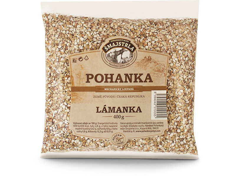 Zobrazit detail výrobku Šmajstrla Pohanka Lámanka 400 g Zobrazit detail výrobku Šmajstrla Pohanka Lámanka 400 g