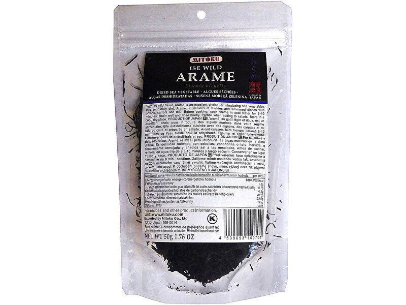 Zobrazit detail výrobku Sunfood Arame 50 g orig. bal. Zobrazit detail výrobku Sunfood Arame 50 g orig. bal.