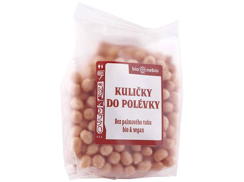 Zobrazit detail výrobku Bio nebio s. r. o. Bio kuličky do polévky 130g Zobrazit detail výrobku Bio nebio s. r. o. Bio kuličky do polévky 130g