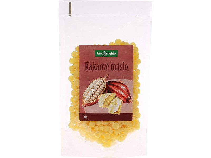 Zobrazit detail výrobku Bio nebio s. r. o. Bio Kakaové máslo - pecičky 100 g Zobrazit detail výrobku Bio nebio s. r. o. Bio Kakaové máslo - pecičky 100 g