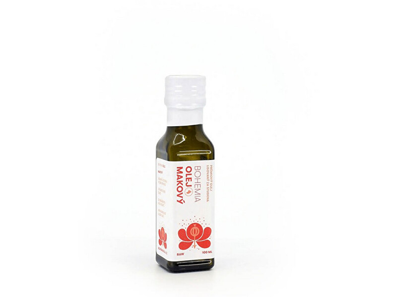 Zobrazit detail výrobku BohemiaOlej Makový olej 100ml Zobrazit detail výrobku BohemiaOlej Makový olej 100ml