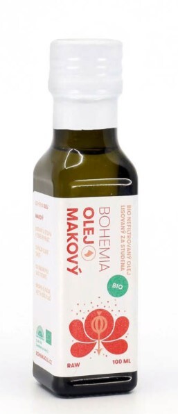Zobrazit detail výrobku BohemiaOlej Makový olej 100ml Zobrazit detail výrobku BohemiaOlej Makový olej 100ml