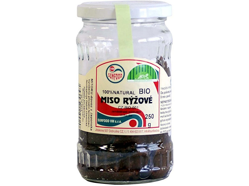 Zobrazit detail výrobku Sunfood Bio Miso rýžové 300 g Zobrazit detail výrobku Sunfood Bio Miso rýžové 300 g