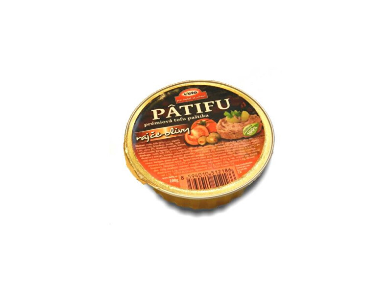 Zobrazit detail výrobku Veto Eco Patifu rajče- olivy 100g Zobrazit detail výrobku Veto Eco Patifu rajče- olivy 100g