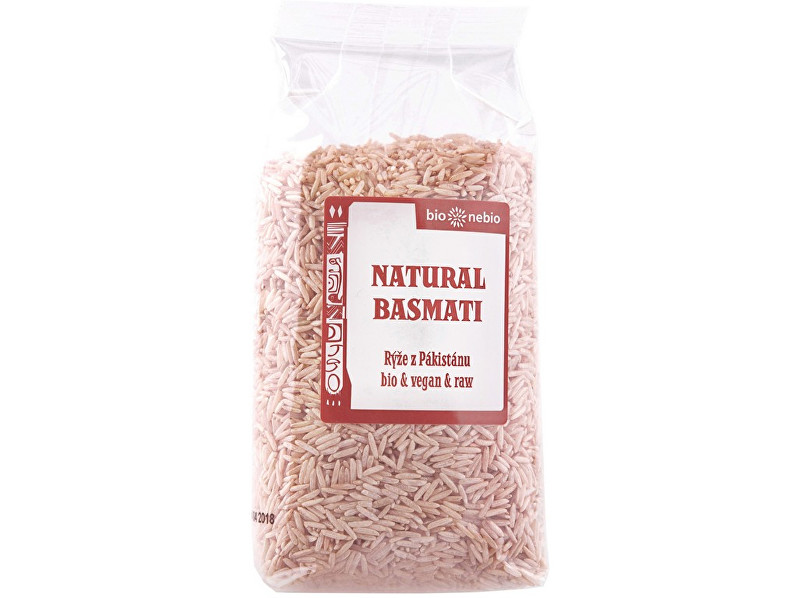 Zobrazit detail výrobku Bio nebio s. r. o. Bio Rýže Basmati natural 500g Zobrazit detail výrobku Bio nebio s. r. o. Bio Rýže Basmati natural 500g