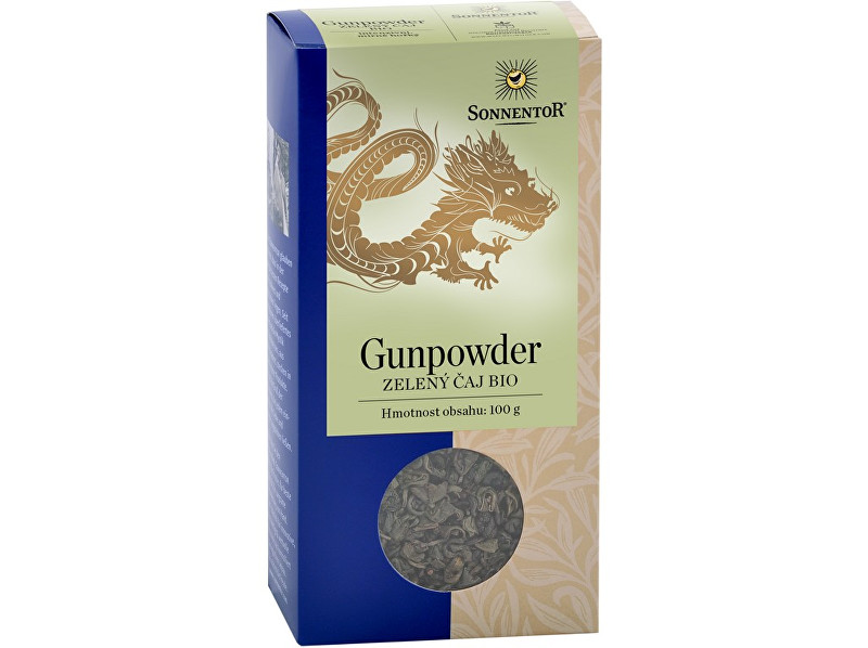 Zobrazit detail výrobku Sonnentor Bio Zelený čaj Gunpowder sypaný 100g Zobrazit detail výrobku Sonnentor Bio Zelený čaj Gunpowder sypaný 100g