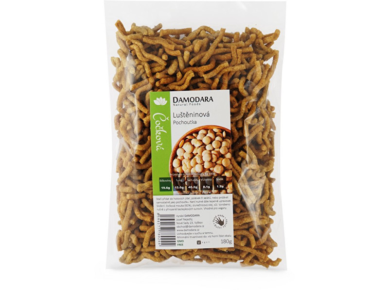 Zobrazit detail výrobku Damodara Luštěninová pochoutka čočková 180 g Zobrazit detail výrobku Damodara Luštěninová pochoutka čočková 180 g