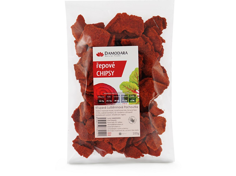 Zobrazit detail výrobku Damodara Řepové chipsy 100 g Zobrazit detail výrobku Damodara Řepové chipsy 100 g