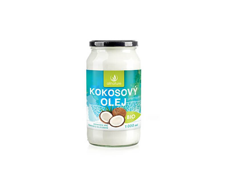 Zobrazit detail výrobku Allnature BIO Kokosový olej Premium 1000 ml Zobrazit detail výrobku Allnature BIO Kokosový olej Premium 1000 ml
