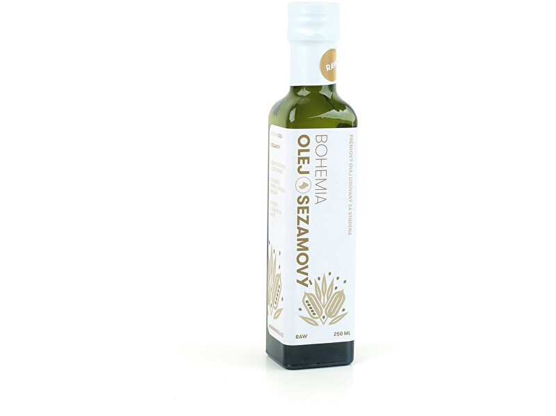 Zobrazit detail výrobku BohemiaOlej Sezamový olej 250 ml Zobrazit detail výrobku BohemiaOlej Sezamový olej 250 ml
