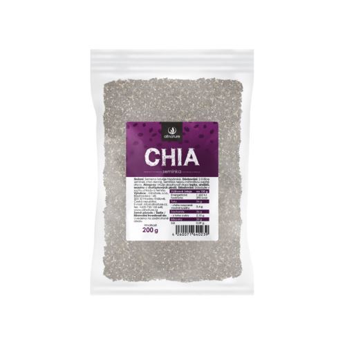 Zobrazit detail výrobku Allnature Chia semínka 200 g Zobrazit detail výrobku Allnature Chia semínka 200 g