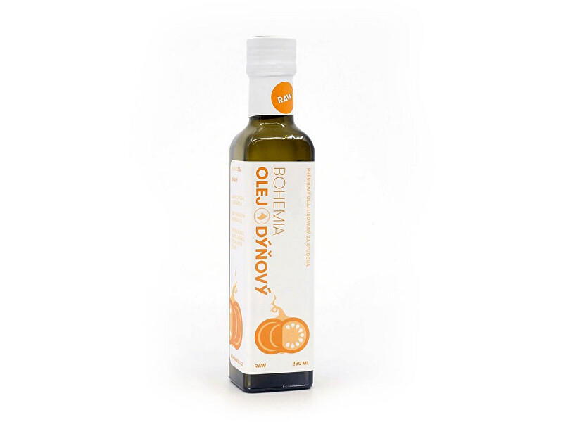 Zobrazit detail výrobku BohemiaOlej Dýňový olej 250ml Zobrazit detail výrobku BohemiaOlej Dýňový olej 250ml