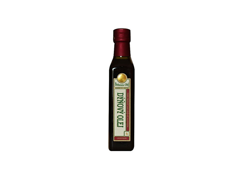 Zobrazit detail výrobku BohemiaOlej Dýňový olej 250ml Zobrazit detail výrobku BohemiaOlej Dýňový olej 250ml