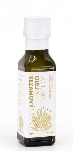 Zobrazit detail výrobku BohemiaOlej Sezamový olej 100ml Zobrazit detail výrobku BohemiaOlej Sezamový olej 100ml