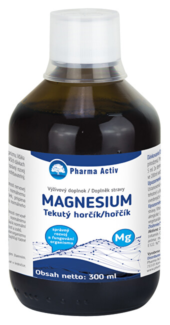 Zobrazit detail výrobku Pharma Activ Tekutý horčík + vitamín C 300 ml Zobrazit detail výrobku Pharma Activ Tekutý horčík + vitamín C 300 ml