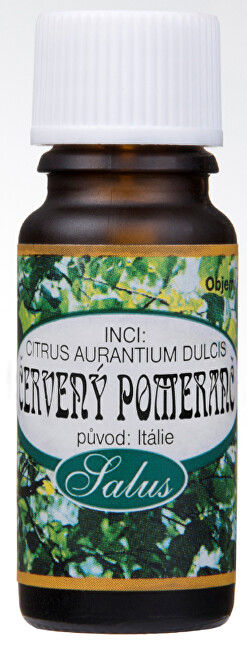 Saloos 100% přírodní esenciální olej pro aromaterapii 10 ml Červený pomeranč