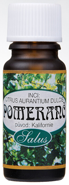 Saloos 100% prírodný esenciálny olej pre aromaterapiu 10 ml Pomeranč