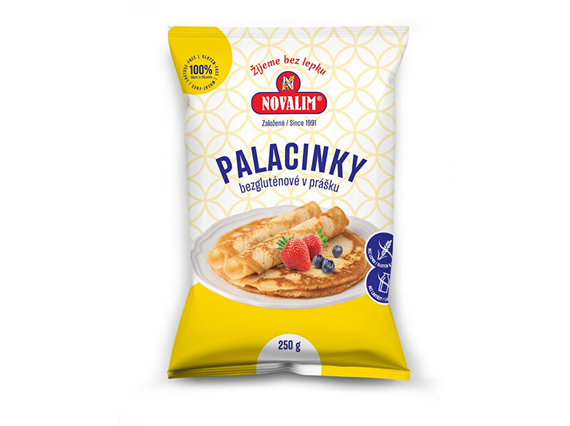 Zobrazit detail výrobku Novalim Bezlepkové Palačinky v prášku 250g Zobrazit detail výrobku Novalim Bezlepkové Palačinky v prášku 250g