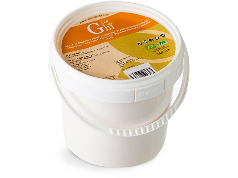 Zobrazit detail výrobku České ghíčko Bio Ghí 1000ml Zobrazit detail výrobku České ghíčko Bio Ghí 1000ml