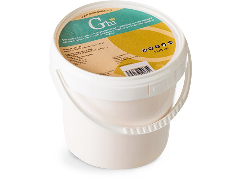Zobrazit detail výrobku České ghíčko Ghí 1000ml Zobrazit detail výrobku České ghíčko Ghí 1000ml