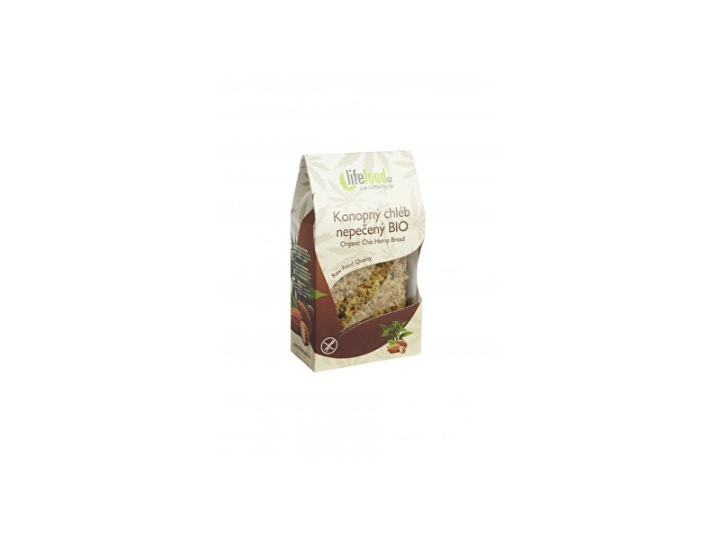 Zobrazit detail výrobku Lifefood Konopný chléb nepečený BIO 90 g Zobrazit detail výrobku Lifefood Konopný chléb nepečený BIO 90 g
