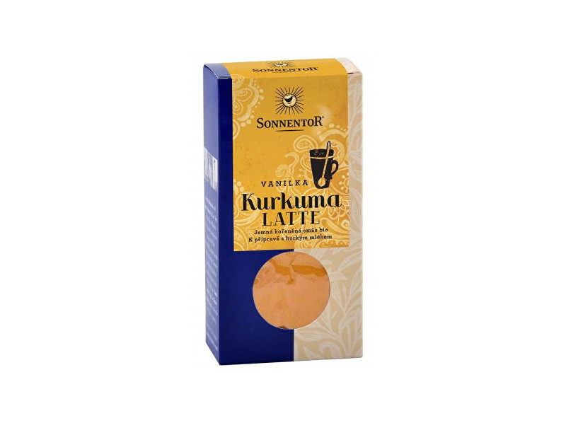 Zobrazit detail výrobku Sonnentor Bio Kurkuma Latte-vanilka 60g krabička (Pikantní kořeněná směs) Zobrazit detail výrobku Sonnentor Bio Kurkuma Latte-vanilka 60g krabička (Pikantní kořeněná směs)