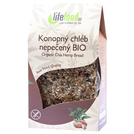 Zobrazit detail výrobku Lifefood Konopný chléb nepečený BIO 90 g Zobrazit detail výrobku Lifefood Konopný chléb nepečený BIO 90 g