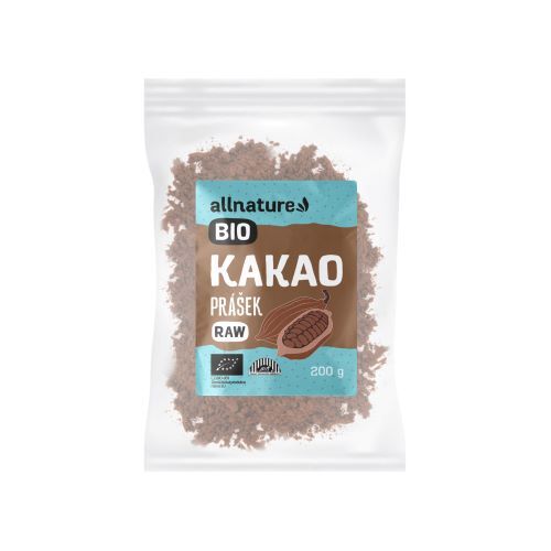 Zobrazit detail výrobku Allnature RAW BIO Kakaový prášek 200 g Zobrazit detail výrobku Allnature RAW BIO Kakaový prášek 200 g