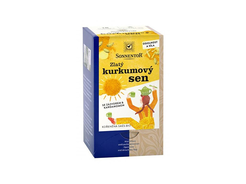 Zobrazit detail výrobku Sonnentor Bio Zlatý kurkumový sen 36 g Zobrazit detail výrobku Sonnentor Bio Zlatý kurkumový sen 36 g