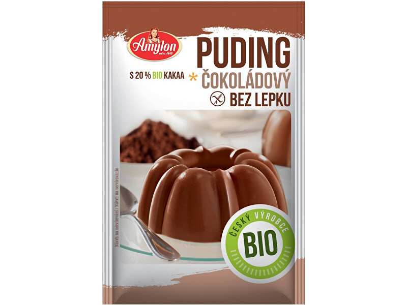 Zobrazit detail výrobku Amylon Bio Puding čokoládový Amylon 40g Zobrazit detail výrobku Amylon Bio Puding čokoládový Amylon 40g