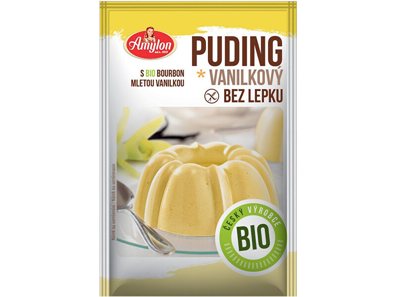 Zobrazit detail výrobku Amylon Bio Puding vanilkový Amylon 40g Zobrazit detail výrobku Amylon Bio Puding vanilkový Amylon 40g