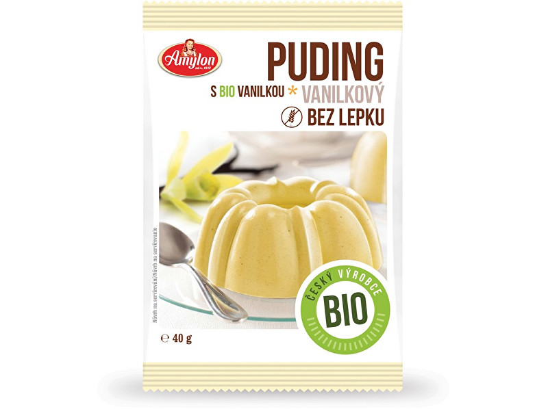 Zobrazit detail výrobku Amylon Bio Puding vanilkový Amylon 40 g Zobrazit detail výrobku Amylon Bio Puding vanilkový Amylon 40 g