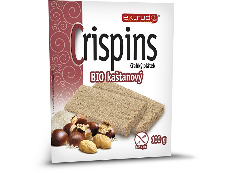 Zobrazit detail výrobku EXTRUDO Bio Cereální křehký chléb Crispins kaštanový 2x50g Zobrazit detail výrobku EXTRUDO Bio Cereální křehký chléb Crispins kaštanový 2x50g