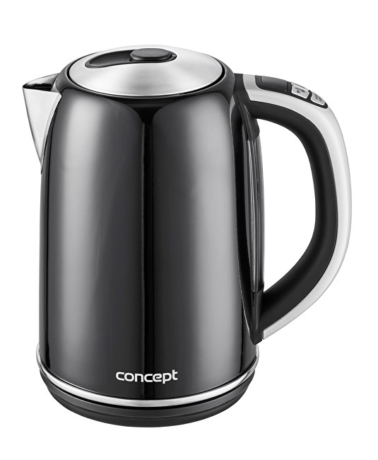 Zobrazit detail výrobku Concept Rychlovarná konvice s termoregulací nerezová 1,7 l BLACK RK3182 Zobrazit detail výrobku Concept Rychlovarná konvice s termoregulací nerezová 1,7 l BLACK RK3182