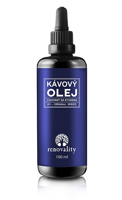 Renovality Kávový olej 100 ml s pipetkou