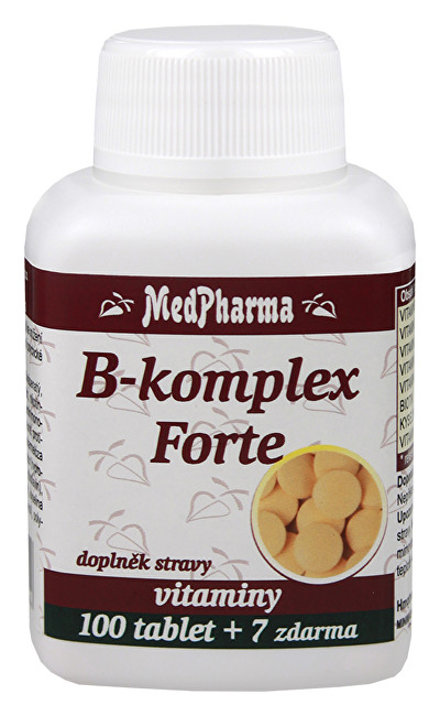 Zobrazit detail výrobku MedPharma B-komplex Forte 107 tablet Zobrazit detail výrobku MedPharma B-komplex Forte 107 tablet