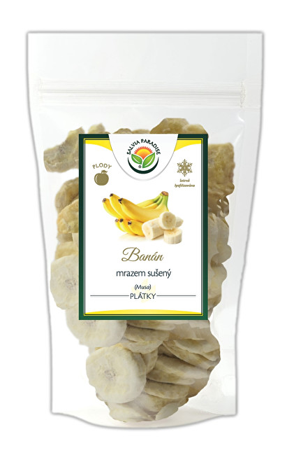 Salvia Paradise Banán plátky mrazem sušené 40 g