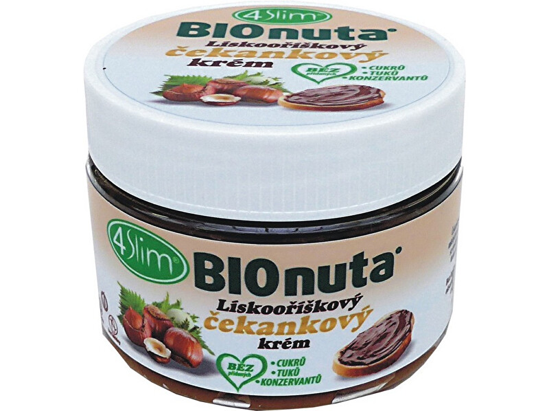 Zobrazit detail výrobku 4Slim Bionuta lískooříšková čekanková 250g Zobrazit detail výrobku 4Slim Bionuta lískooříšková čekanková 250g