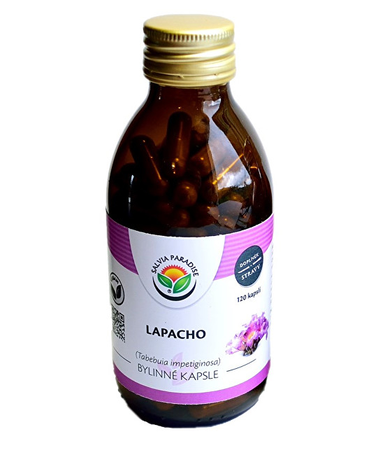 Zobrazit detail výrobku Salvia Paradise Lapacho kůra kapsle 120 ks Zobrazit detail výrobku Salvia Paradise Lapacho kůra kapsle 120 ks