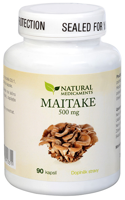 Zobrazit detail výrobku Natural Medicaments Maitake 500 mg 90 kapslí Zobrazit detail výrobku Natural Medicaments Maitake 500 mg 90 kapslí