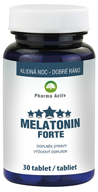 Zobrazit detail výrobku Pharma Activ Melatonin Forte 30 tablet Zobrazit detail výrobku Pharma Activ Melatonin Forte 30 tablet