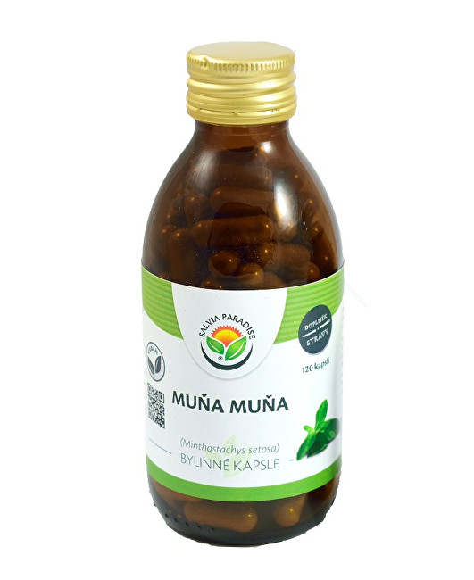Zobrazit detail výrobku Salvia Paradise Muňa Muňa kapsle 120 ks Zobrazit detail výrobku Salvia Paradise Muňa Muňa kapsle 120 ks