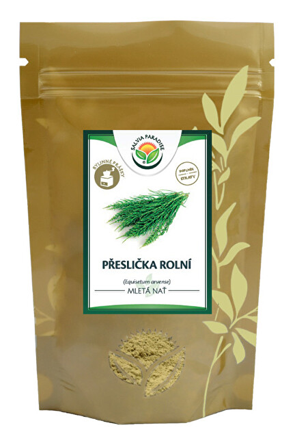 Zobrazit detail výrobku Salvia Paradise Přeslička rolní nať mletá 100g Zobrazit detail výrobku Salvia Paradise Přeslička rolní nať mletá 100g