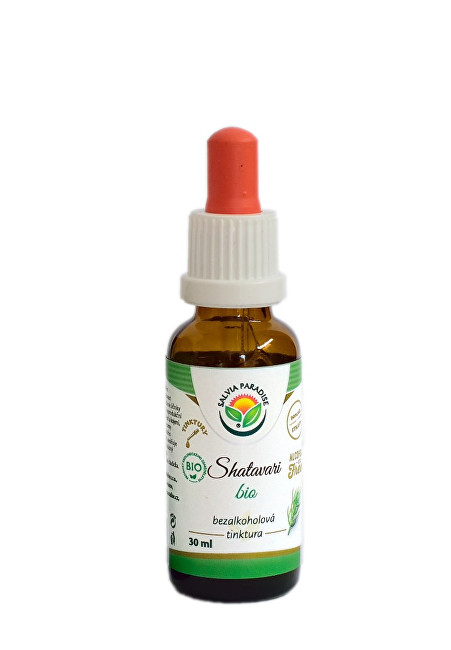 Zobrazit detail výrobku Salvia Paradise Šatavari - Chřest BIO AF tinktura 30 ml Zobrazit detail výrobku Salvia Paradise Šatavari - Chřest BIO AF tinktura 30 ml