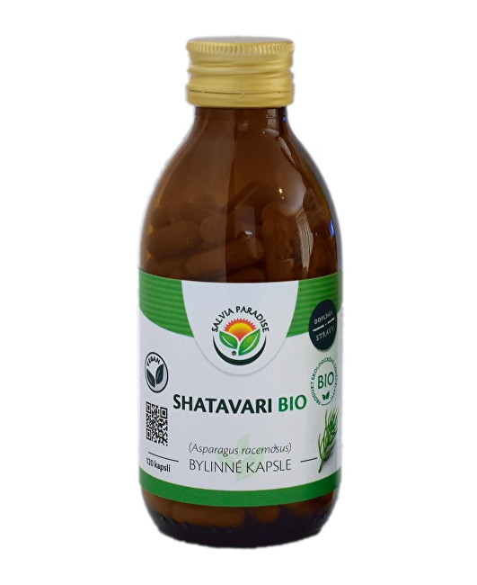 Zobrazit detail výrobku Salvia Paradise Šatavari - Chřest BIO kapsle 120 ks Zobrazit detail výrobku Salvia Paradise Šatavari - Chřest BIO kapsle 120 ks