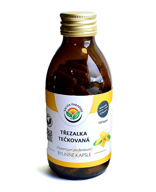 Zobrazit detail výrobku Salvia Paradise Třezalka tečkovaná kapsle 120 ks Zobrazit detail výrobku Salvia Paradise Třezalka tečkovaná kapsle 120 ks
