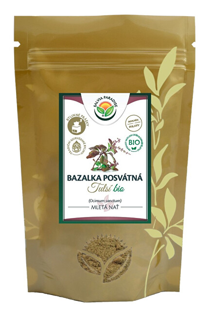 Salvia Paradise Tulsí bazalka posvátná mletá Bio 100 g