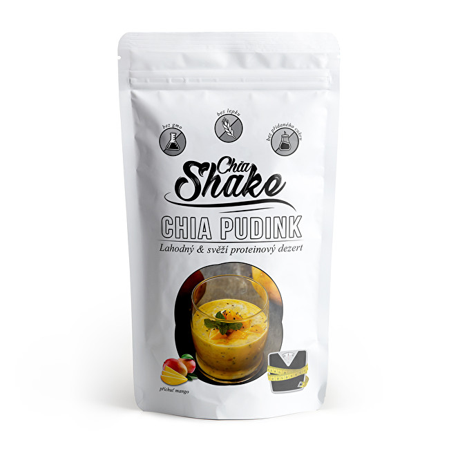 Zobrazit detail výrobku Chia Shake Chia Pudink 300 g Mango Zobrazit detail výrobku Chia Shake Chia Pudink 300 g Mango