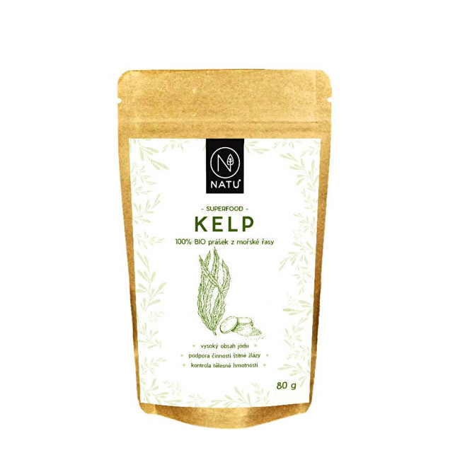 Zobrazit detail výrobku Natu Kelp BIO prášek 80 g Zobrazit detail výrobku Natu Kelp BIO prášek 80 g